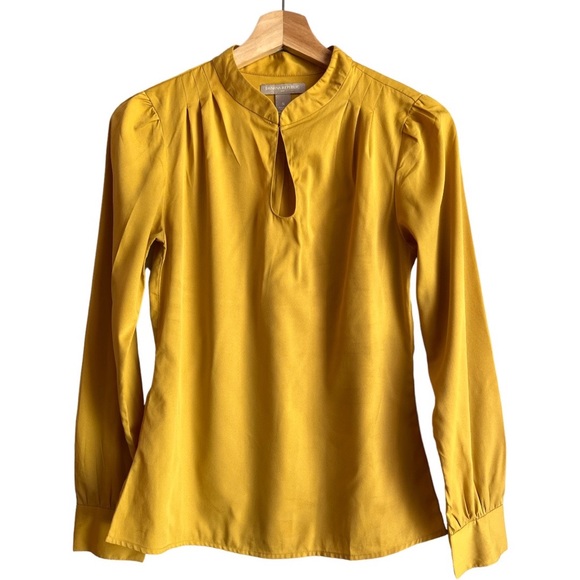 Banana Republic Tops - BANANA REPUBLIC | Yellow blouse